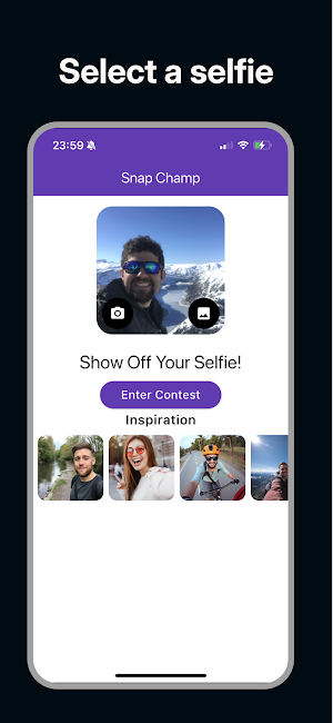 SnapChamp - AI Selfie Battles Screenshot 0