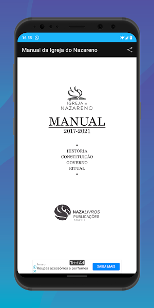 Manual da Igreja do Nazareno Screenshot 0