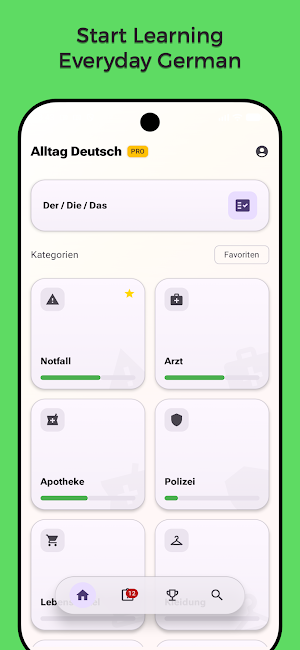 AlltagDeutsch: Learn German Screenshot 0