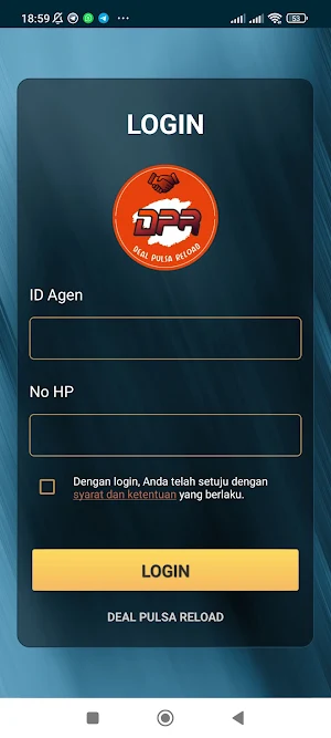DPR PULSA Reload Screenshot 0