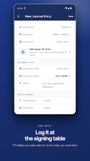 NotaryLog: Notary Journal App Screenshot 2