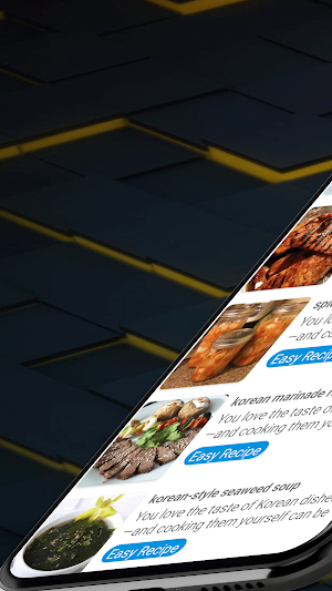 Korean Recipes Offline Screenshot 0