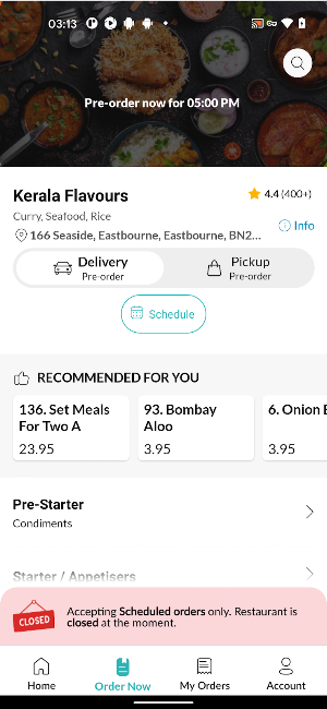 Kerala Flavours Screenshot 2
