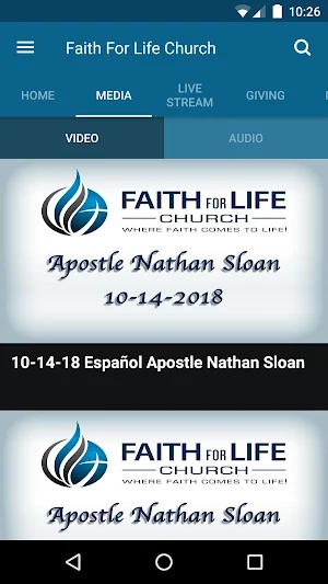 Faith For Life Church Screenshot 1
