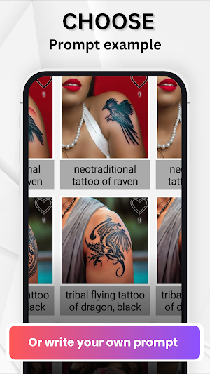 ai4ink: Try AI Tattoo Designs Screenshot 1