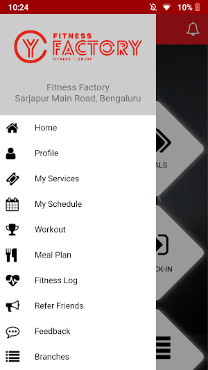 FITNESS FACTORY Screenshot 2