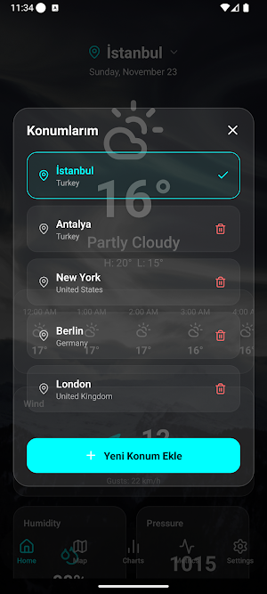 Atmosphere Weather: Forecasts Screenshot 2