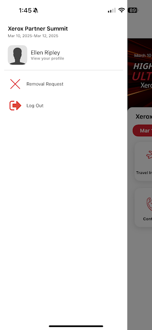Xerox Partner Summit Screenshot 2