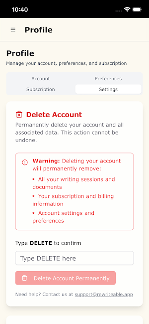 ReWriteAble Screenshot 3