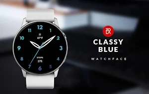 Classy Blue Watch Face Screenshot 0