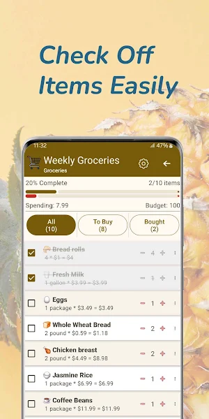 Easy Shopping List - Grocery Screenshot 3