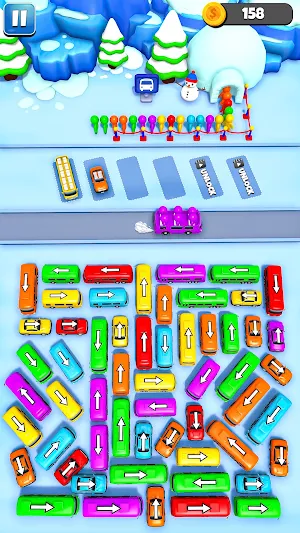 Bus Mania: Sorting Jam Parking Screenshot 1