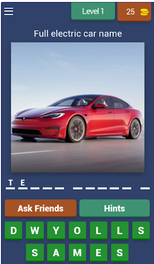 Guess the electric car Screenshot 0