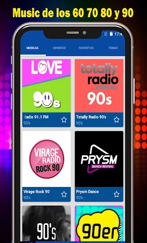 Music 60 70 80 and 90 Screenshot 3
