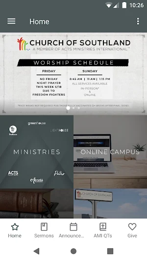 Church of Southland Screenshot 0
