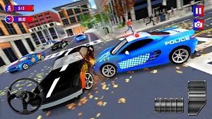 Police Cop Chase Racing: City Crime Screenshot 2