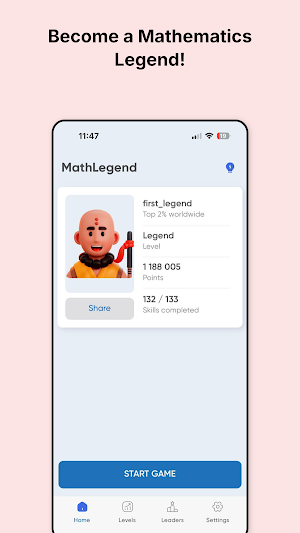 Math Legend Screenshot 0