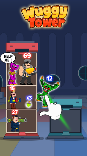 Wuggy Kissy Tower Escape Screenshot 0