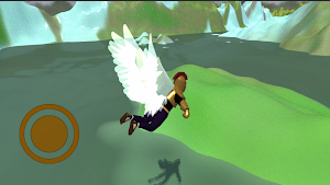 Snow Golden Flying Sky Game 3d Screenshot 0