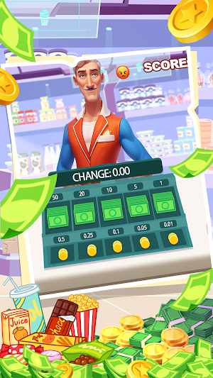 Funny Cashier Game Screenshot 1