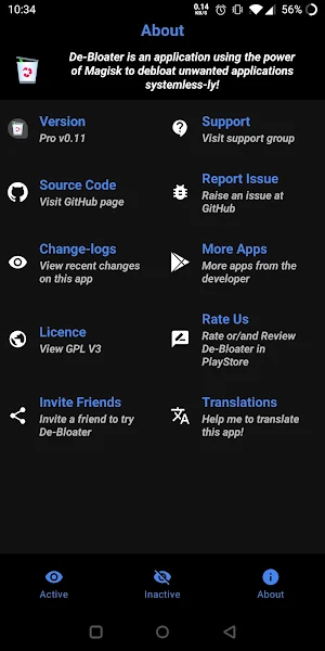 De-Bloater Pro (ROOT) Screenshot 3