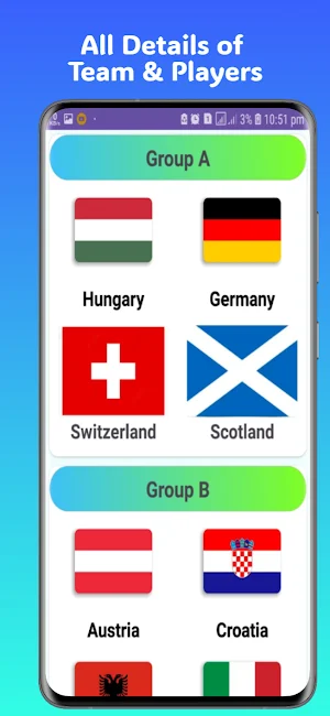 Euro Cup 2024 Live & Schedule Screenshot 3