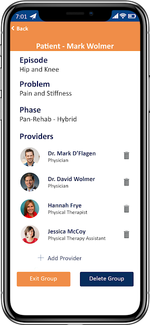 JRS Medical Messaging Screenshot 2