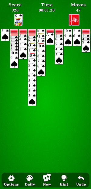 Spider Solitaire Screenshot 0