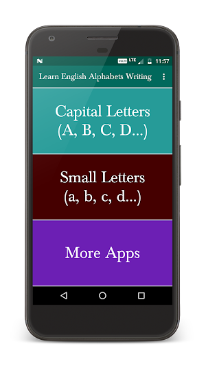 Learn English Alphabets Writing Screenshot 0