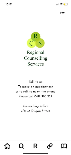 Regional Counselling Services Screenshot 0