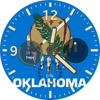 Oklahoma Flag Watchface