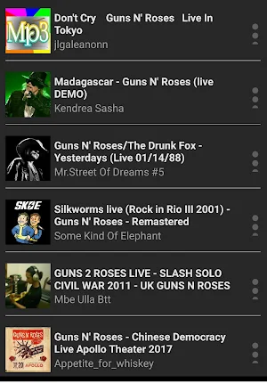 Gun N' Roses Screenshot 1