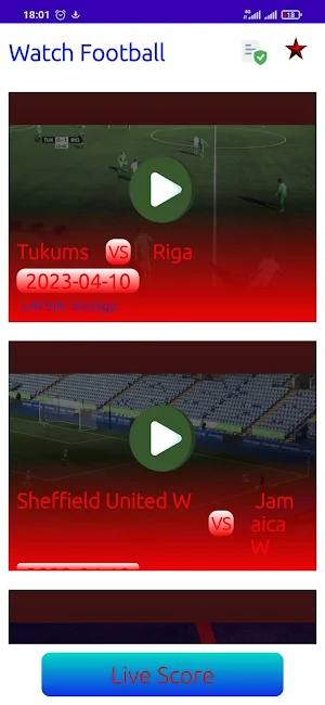 Football LiveStream Score TV Screenshot 3