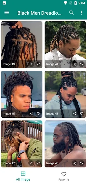 Black Men Dreadlocks Hairstyle Screenshot 2