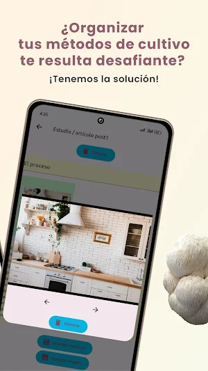 Mushroom Cultivation App Screenshot 1
