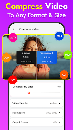 Video Compressor, Resize Video Screenshot 3