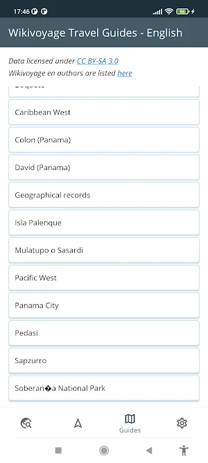 Panama Offline Map Screenshot 2