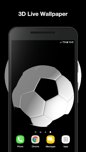 Football Live Wallpaper Screenshot 0