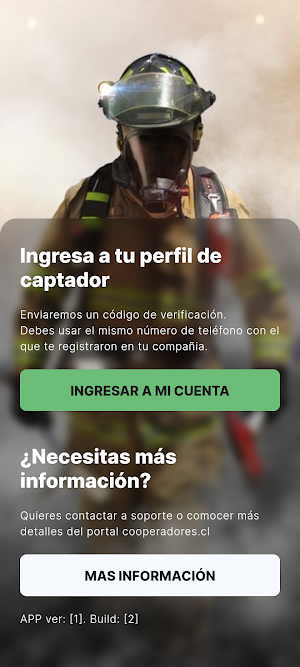 Cooperadores Captador Screenshot 0