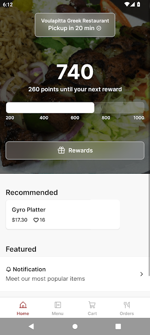 Voulapitta Greek Restaurant Screenshot 0