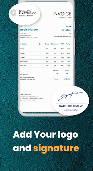 Invoicer -Invoicing Simplified Screenshot 3