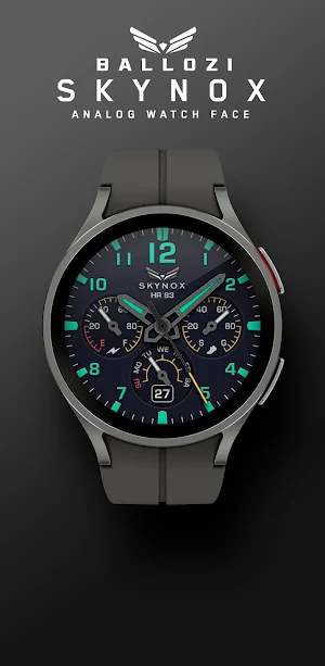 BALLOZI Skynox Watch Face Screenshot 3