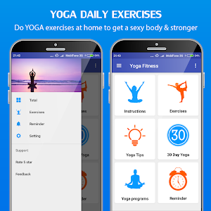 Yoga daily fitness - Yoga workout plan Screenshot 1