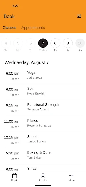 One Fitness 24/7 Screenshot 1