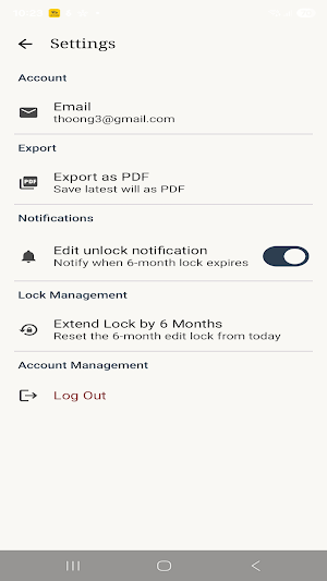 MyLegacy Screenshot 3