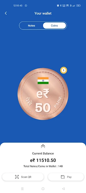 Indian Bank Digital Rupee Screenshot 3