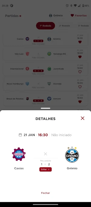 Gaúcho 2023 Tabela & Jogos Screenshot 1