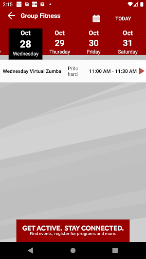 SBU Recreation and Wellness Screenshot 2