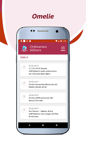 Ordinariato militare Screenshot 3