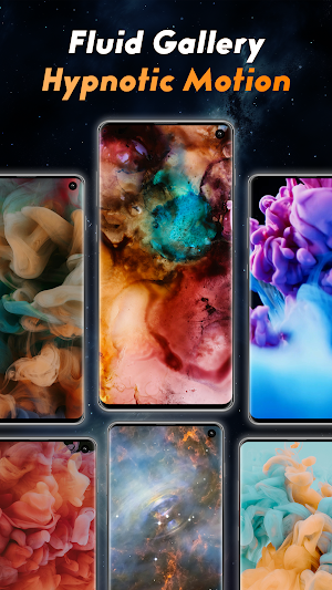 Fluid Screen Reverse Wallpaper Screenshot 2